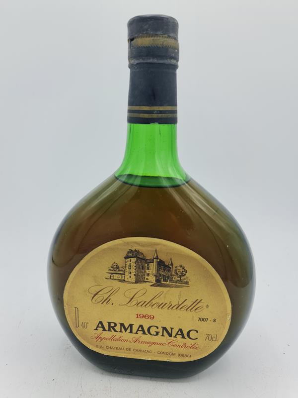 Chteau Laboudette - Armagnac vintage 1969 40% alc. by vol. 70cl 