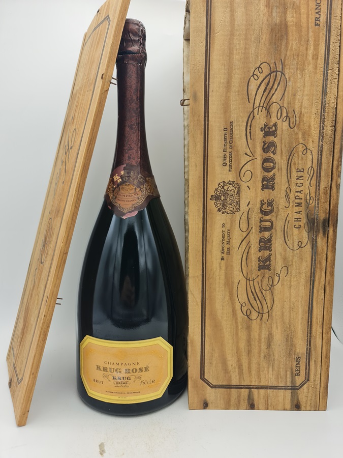Krug Brut brut Ros NV MAGNUM 1500ml OWC 'first release from the 1980s'