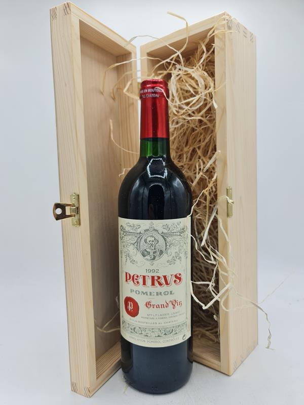 Holzkiste Weinholzkiste Geschenkverpackung in Naturholz inkl. Holzwolle fr eine 750ml Flasche