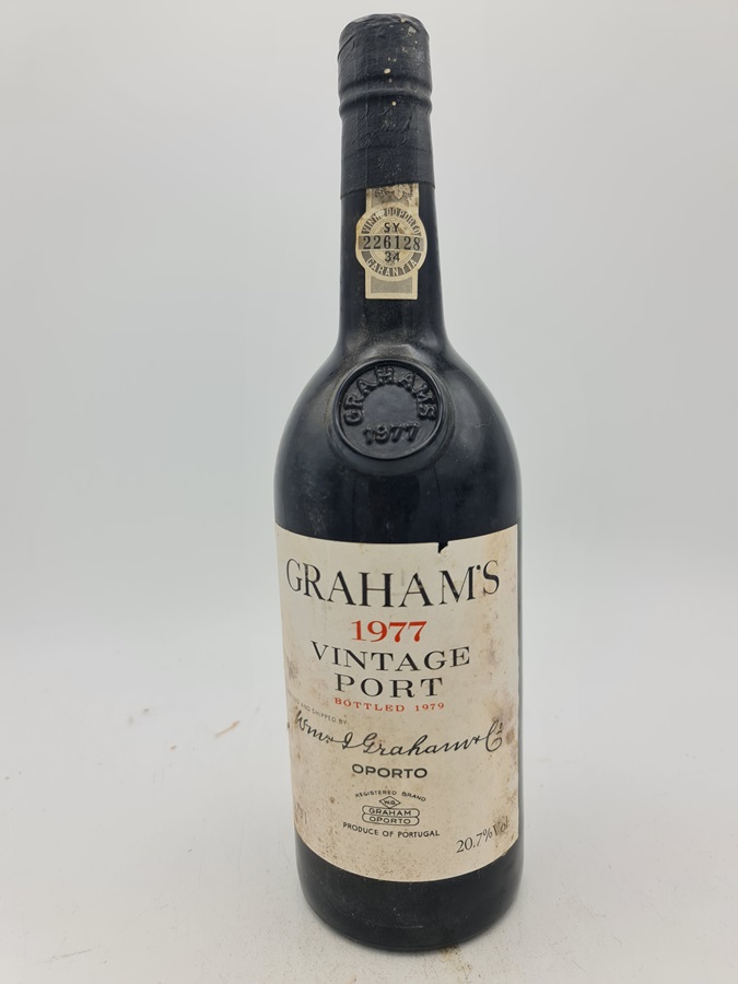 Graham Vintage Port 1977 bottled 1979