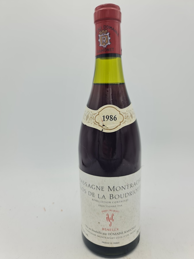 Domaine Ramonet - Chassagne-Montrachet 1er cru 'Clos de la Boudriotte Rouge' 1986