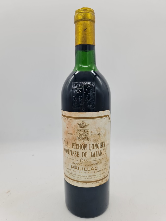 Chteau Pichon Longueville Comtesse de Lalande 1986