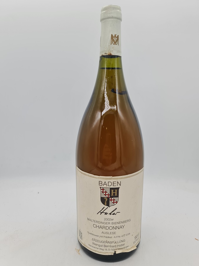 Bernhard Huber - Bienenberg Chardonnay Auslese trocken dry 2002 MAGNUM 1500ml