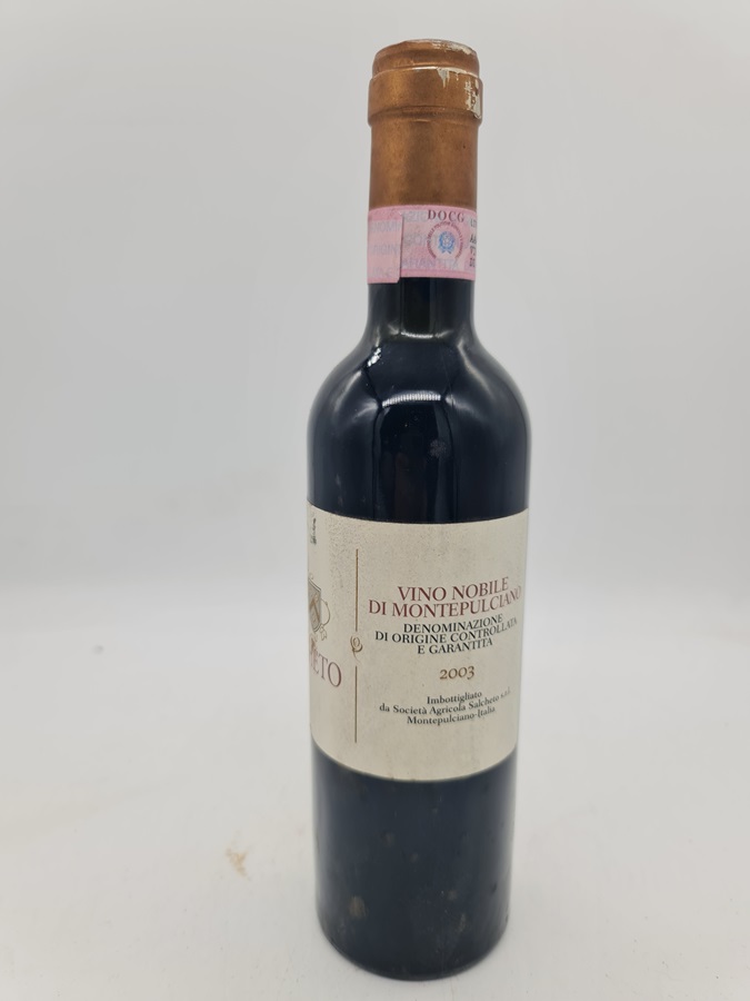 Salcheto Vino Nobile di Montepulciano DOCG 2003 375ml