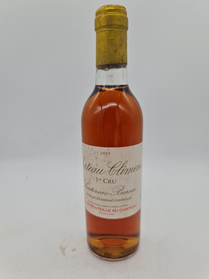 Chteau Climens 1er cru Sauternes 1989 375ml