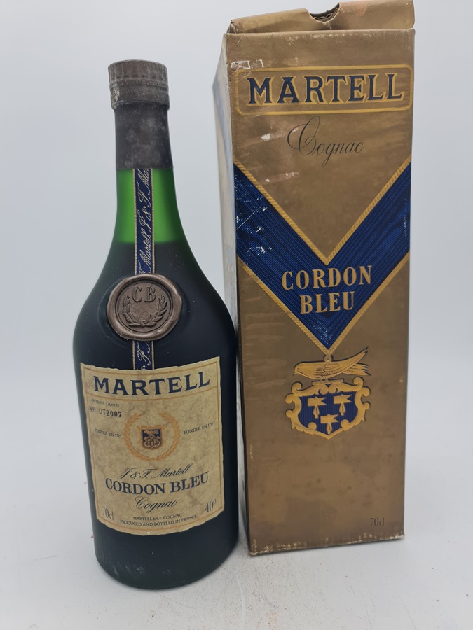 Martell Cordon Bleu Cognac Rserve Limite NV 40% vol. 700ml  bt NDT2007 with OC 'old release from the 1960s'