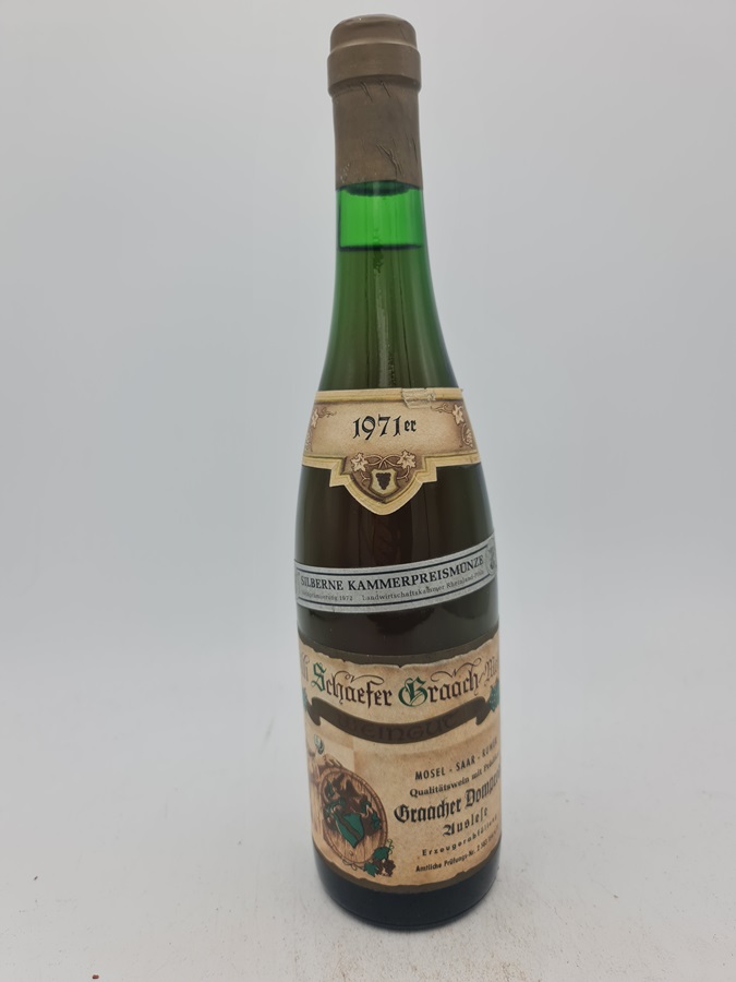 Willi Schfer - Graacher Domprobst Riesling Auslese Goldkapsel 1971