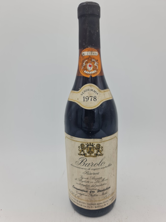 Cooperativa fra Produttori- Barolo Riserva Vigneti Brunate 1978