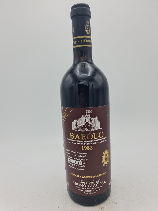 Bruno Giacosa - Collina Rionda Barolo Riserva DOCG 1982