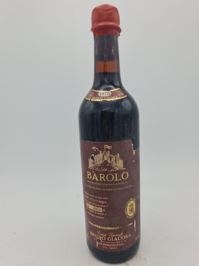 Bruno Giacosa - Collina Rionda Barolo Riserva DOCG 1978 Bt N4038