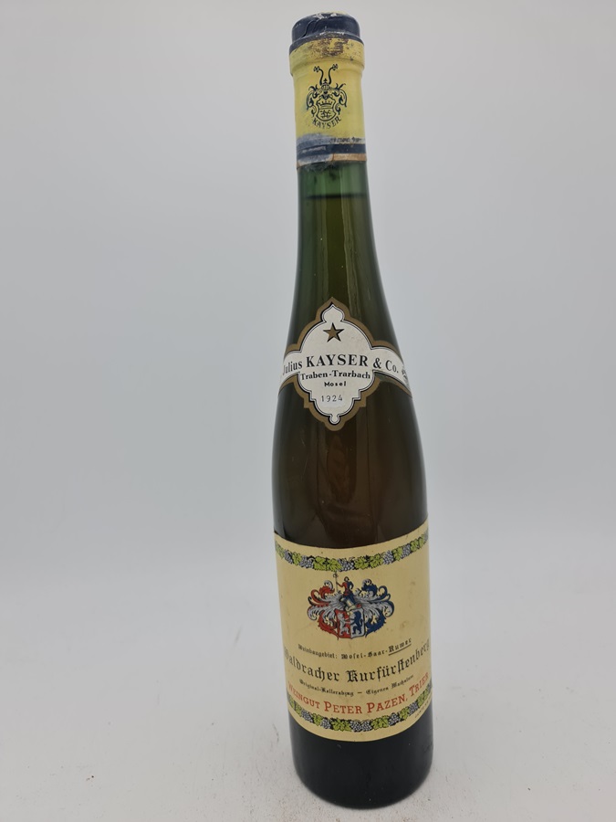 Weingut Peter Pazen 'Julius Kayser Traben-Trarbach' - Waldracher Krfrstenberg Riesling naturrein 1924