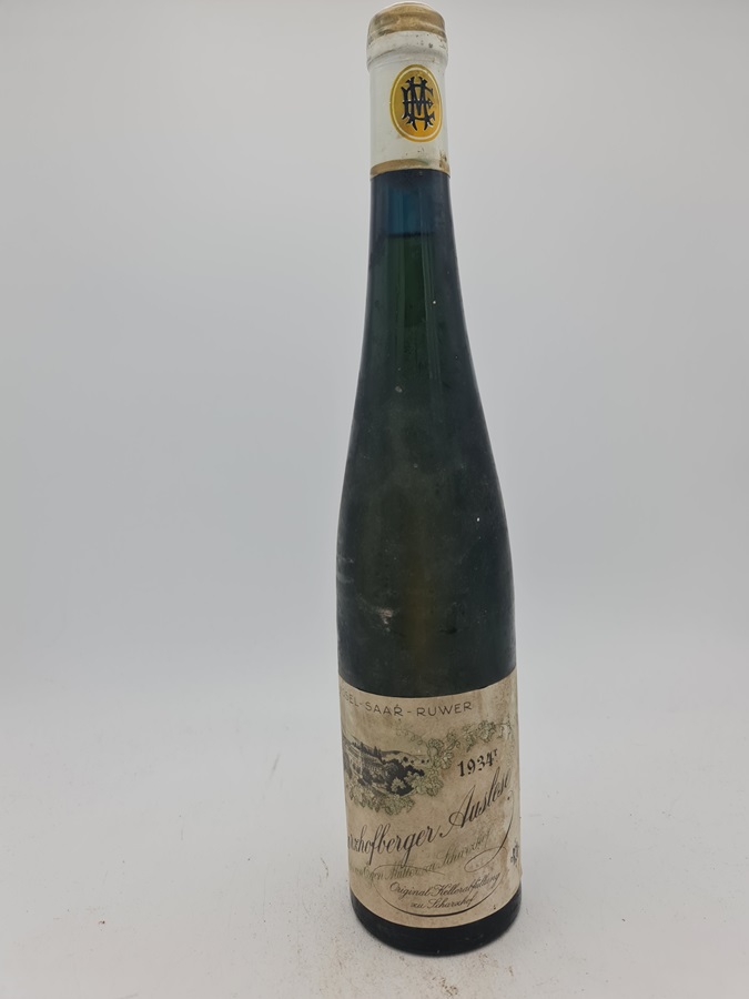 Egon Mller zu Scharzhof - Scharzhofberger Riesling Auslese 1934