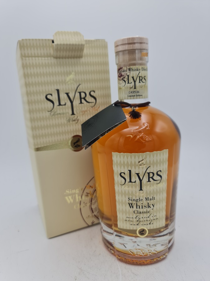 Slyrs Classic Single Malt Whisky Classic 43,0% alc by vol 700ml OC