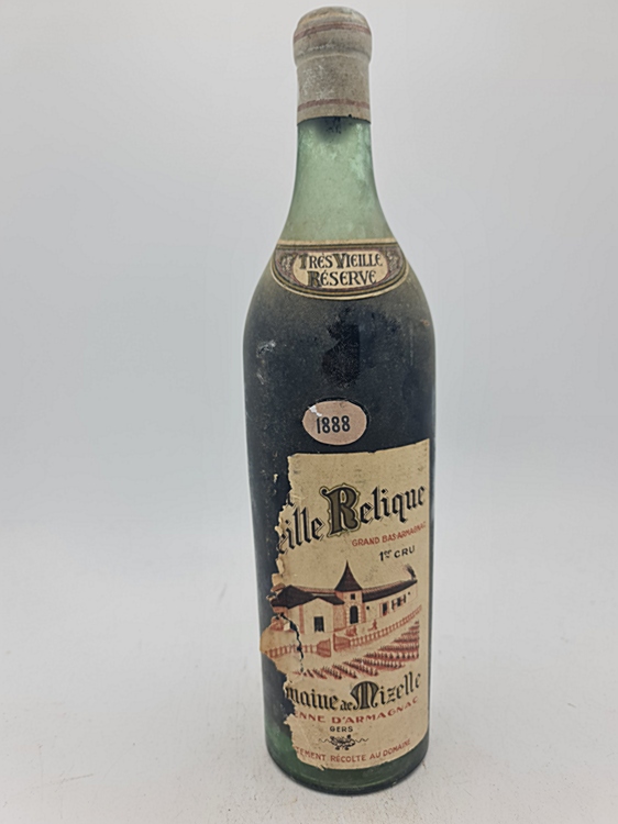 Domaine de Mizelle La Vieille Relique Grand Bas Armagnac 1er cru Rserve 1888 40% alc by vol