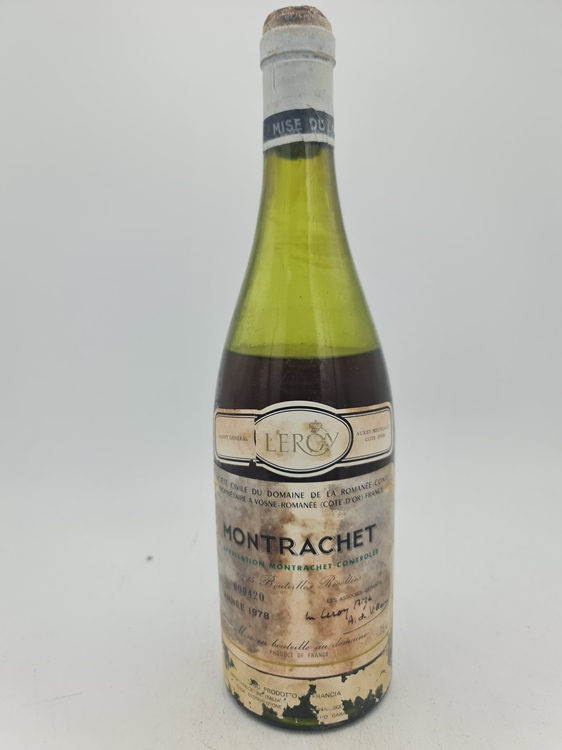 Domaine Romane Conti (DRC) - Le Montrachet 'Grand Cru' 1978